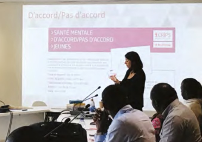 Arrivée à l’incubateur du CRIPS ÎLE-DE-FRANCE